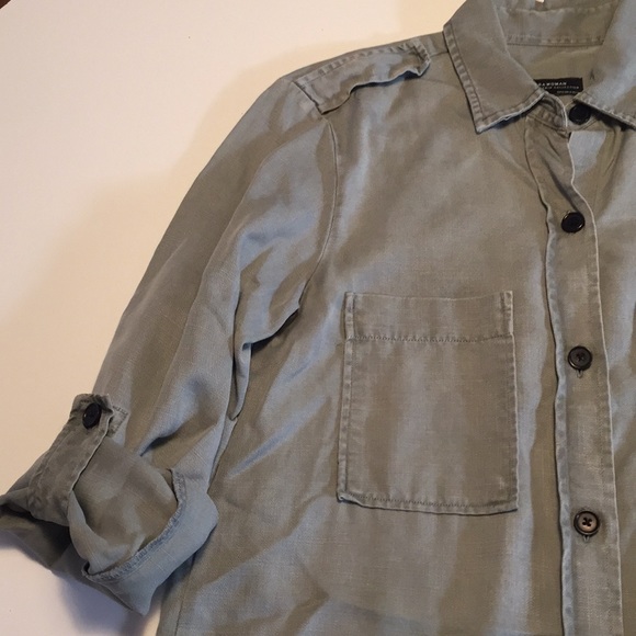 Zara Button Up Shirt - Picture 4 of 5